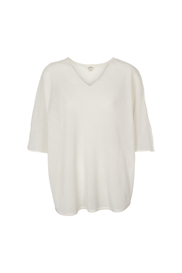 Basic Apparel Simone Batwing Top Tops & tank-tops 330 Whisper White